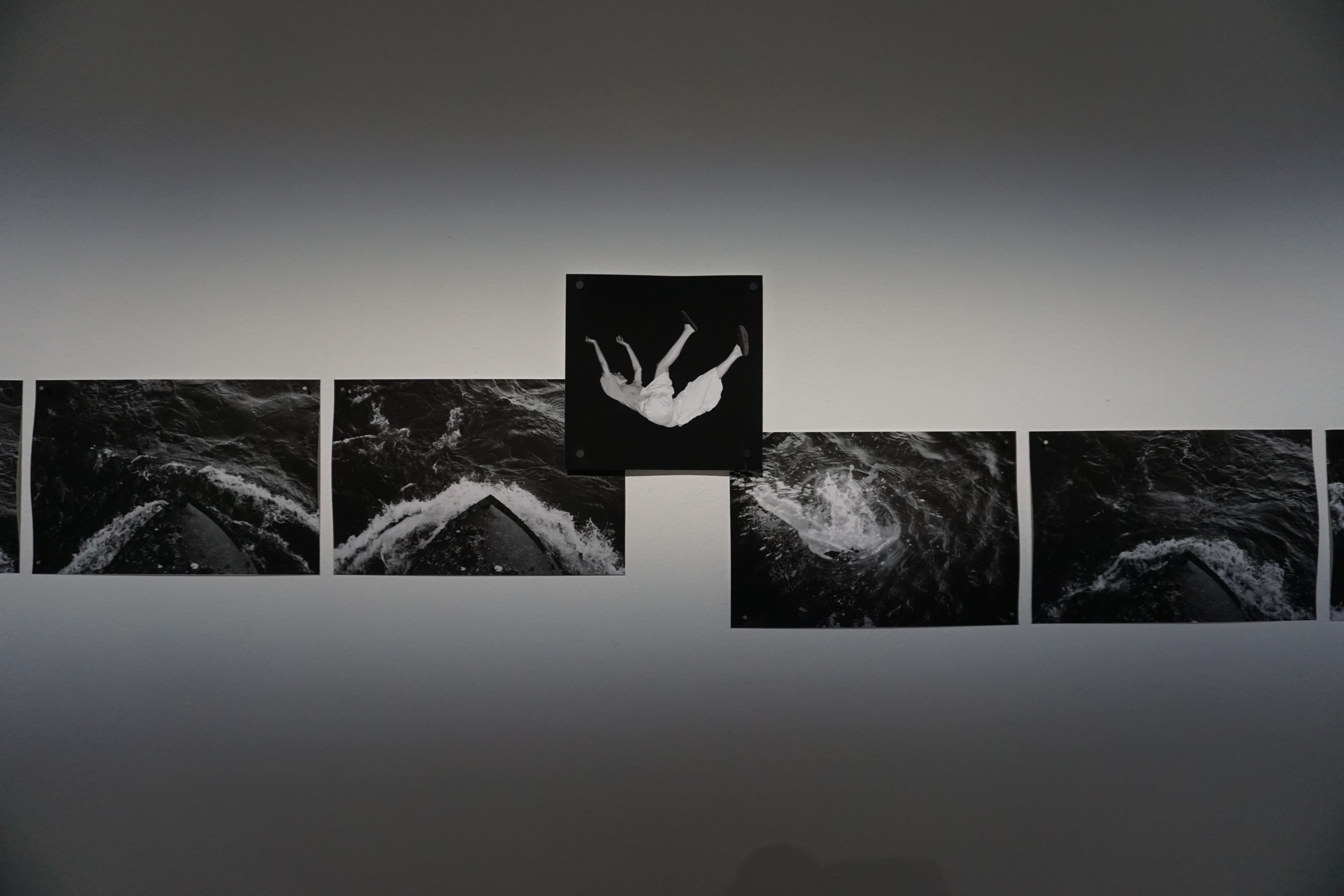 saccades, installation view