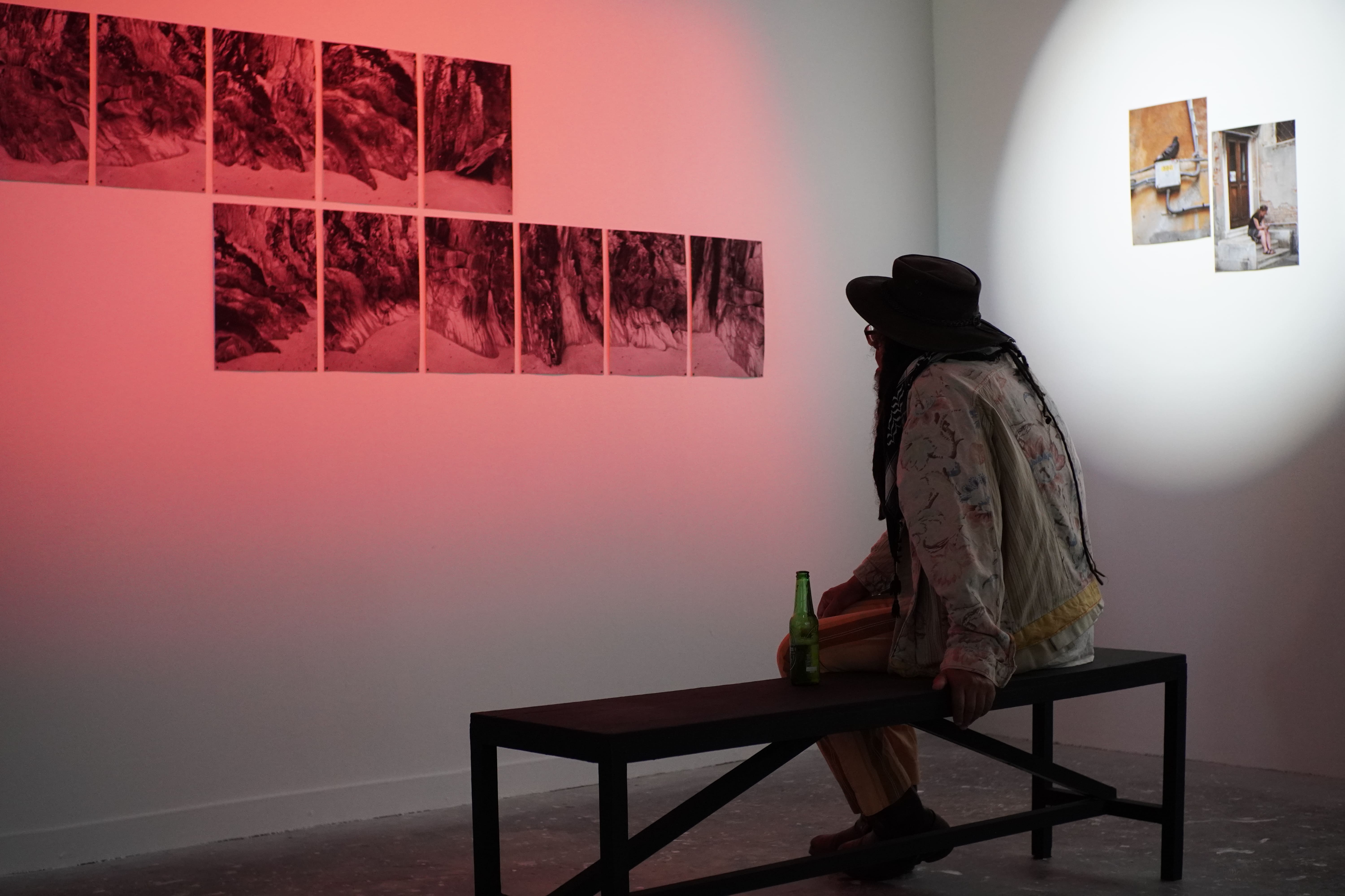 saccades, installation view